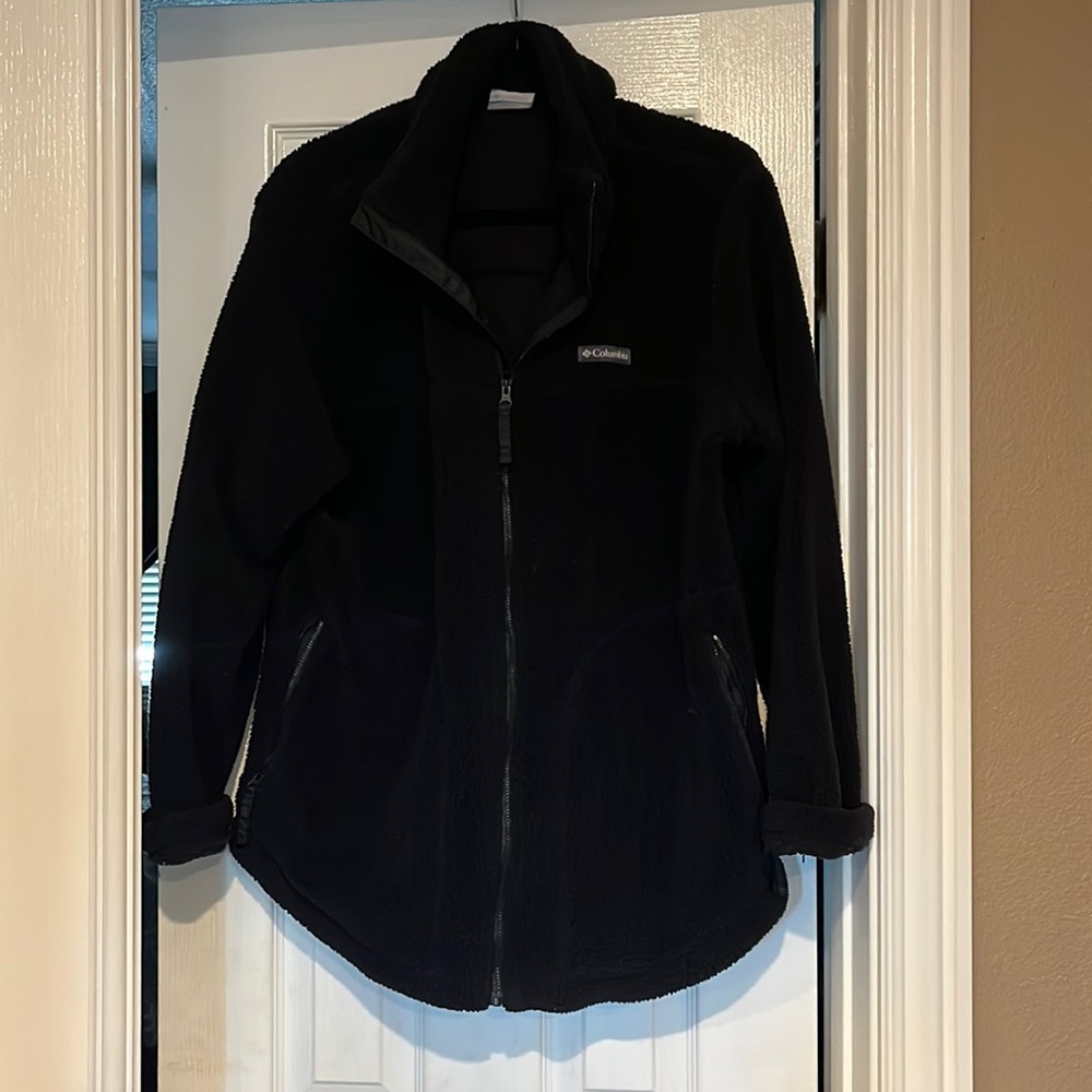 Women's Columbia 2X fuzzy jacket